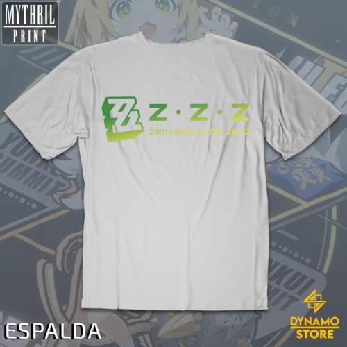 Ju Fufu  - Zenless Zone Zero - Polera Holográfica - MYTHRIL PRINT