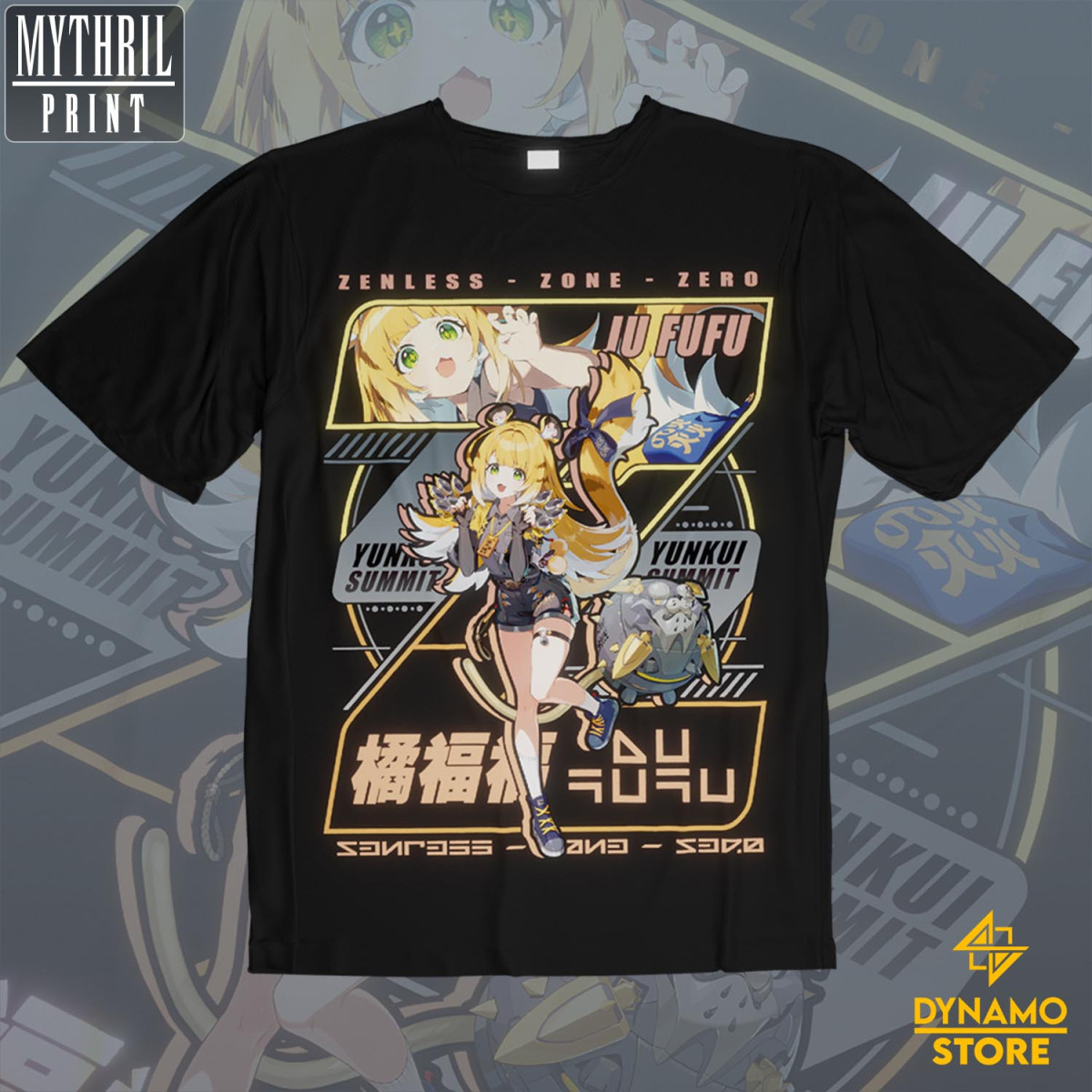 Ju Fufu  - Zenless Zone Zero - Polera - MYTHRIL PRINT