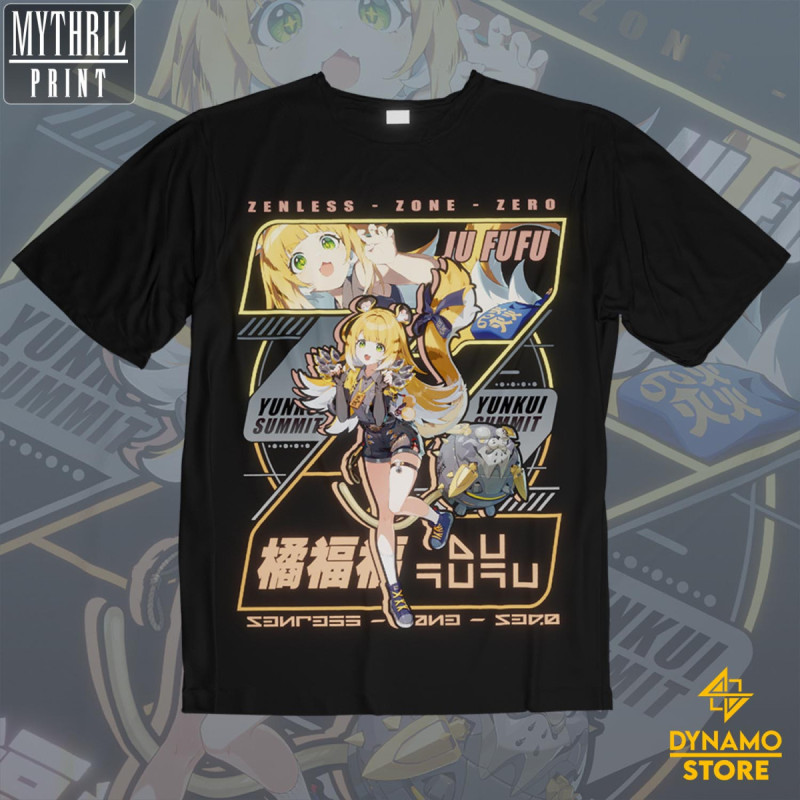 Ju Fufu  - Zenless Zone Zero - Polera - MYTHRIL PRINT