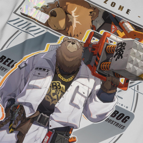 Ben Bigger  - Zenless Zone Zero - Polera Holográfica - MYTHRIL PRINT