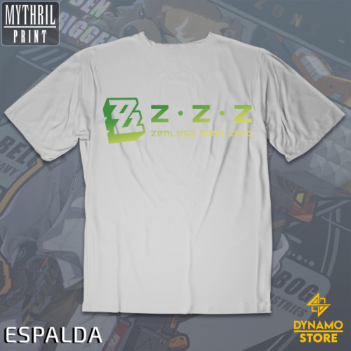 Ben Bigger  - Zenless Zone Zero - Polera Holográfica - MYTHRIL PRINT