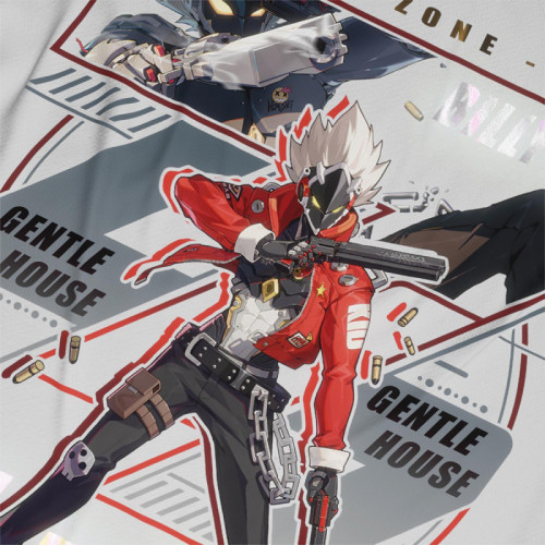 Billy Kid  - Zenless Zone Zero - Polera Holográfica - MYTHRIL PRINT