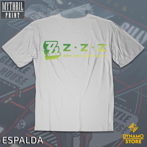 Billy Kid  - Zenless Zone Zero - Polera Holográfica - MYTHRIL PRINT