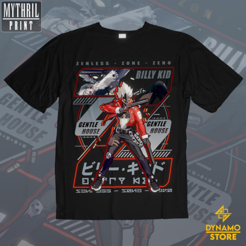 Billy Kid  - Zenless Zone Zero - Polera - MYTHRIL PRINT