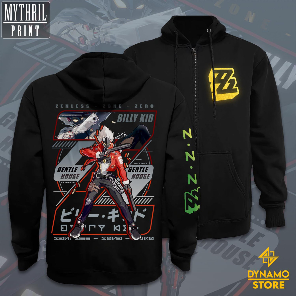 Billy Kid  - Zenless Zone Zero - Poleron - MYTHRIL PRINT