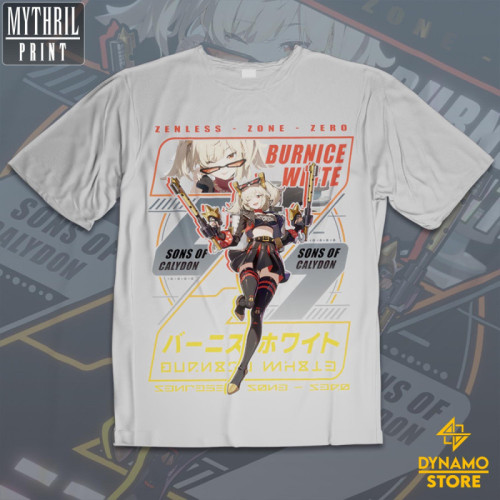 Burnice White  - Zenless Zone Zero - Polera - MYTHRIL PRINT