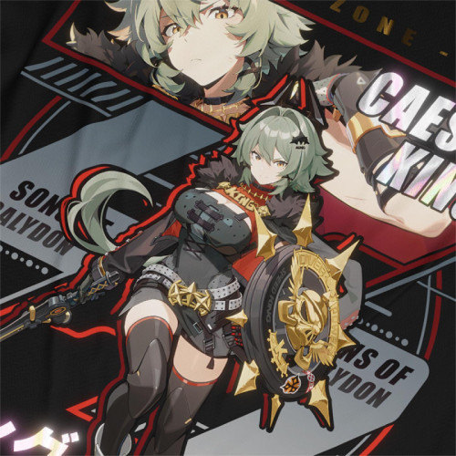 Caesar King - Zenless Zone Zero - Polera Holográfica - MYTHRIL PRINT