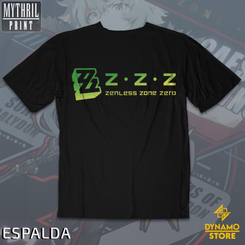 Caesar King - Zenless Zone Zero - Polera Holográfica - MYTHRIL PRINT