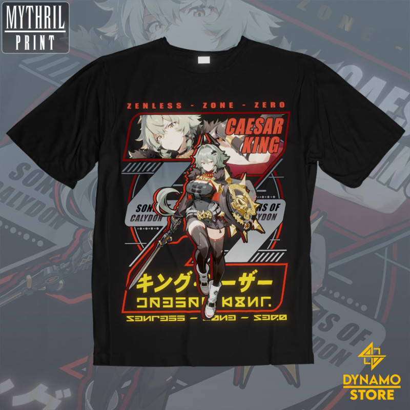 Caesar King - Zenless Zone Zero - Polera - MYTHRIL PRINT