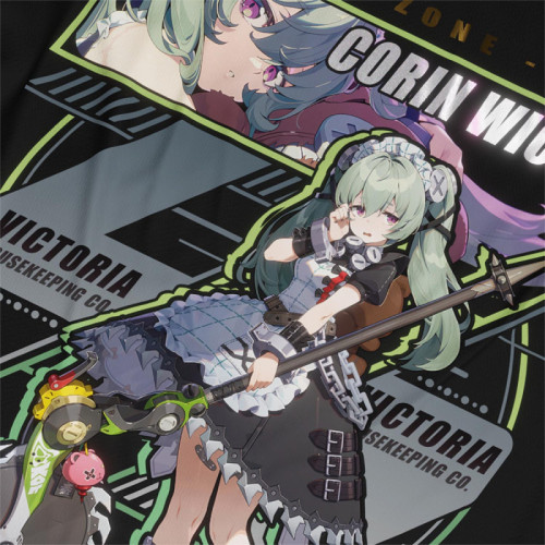 Corin Wickes  - Zenless Zone Zero - Polera Holográfica - MYTHRIL PRINT