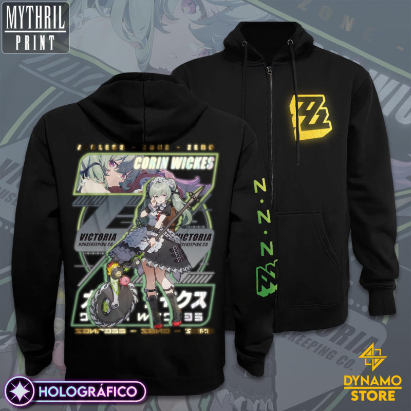Corin Wickes  - Zenless Zone Zero - Poleron Holográfica - MYTHRIL PRINT