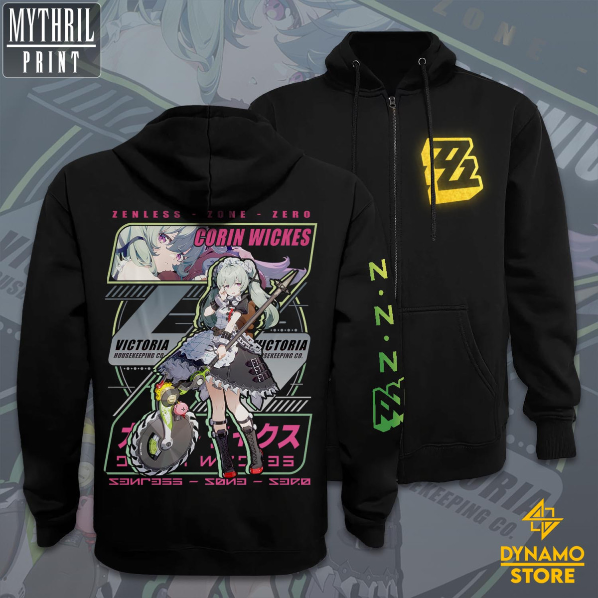 Corin Wickes  - Zenless Zone Zero - Poleron - MYTHRIL PRINT