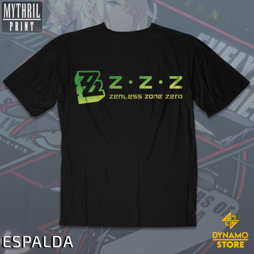 Evelyn Chevalier  - Zenless Zone Zero - Polera Holográfica - MYTHRIL PRINT