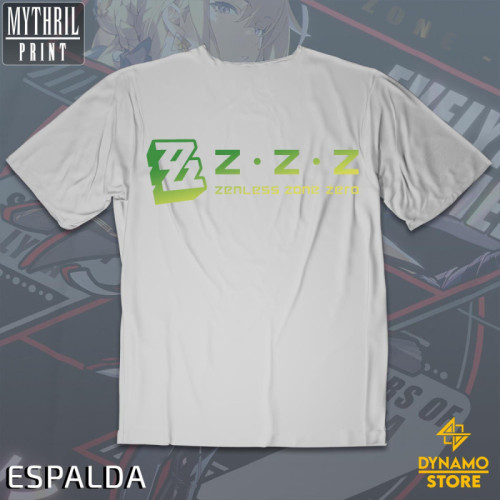 Evelyn Chevalier  - Zenless Zone Zero - Polera Holográfica - MYTHRIL PRINT
