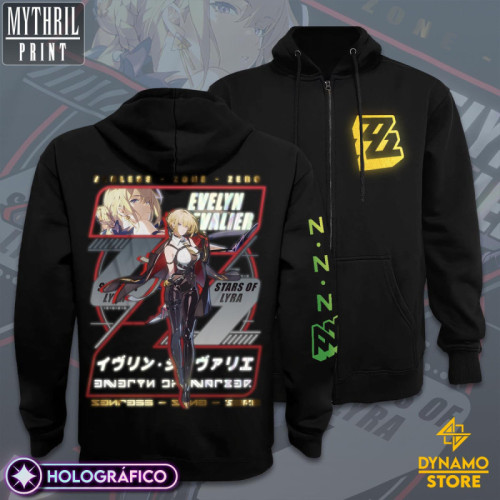 Evelyn Chevalier  - Zenless Zone Zero - Poleron Holográfica - MYTHRIL PRINT