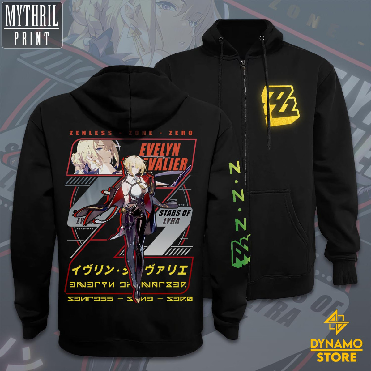 Evelyn Chevalier  - Zenless Zone Zero - Poleron - MYTHRIL PRINT