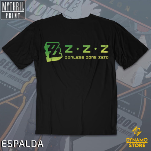 Grace Howard  - Zenless Zone Zero - Polera Holográfica - MYTHRIL PRINT