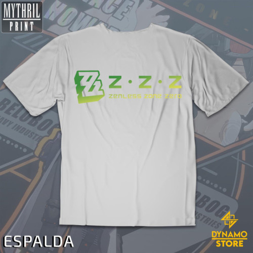 Grace Howard  - Zenless Zone Zero - Polera Holográfica - MYTHRIL PRINT