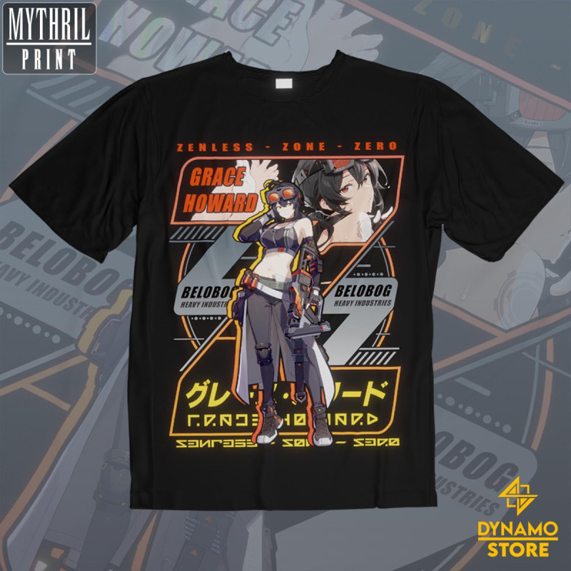 Grace Howard  - Zenless Zone Zero - Polera - MYTHRIL PRINT