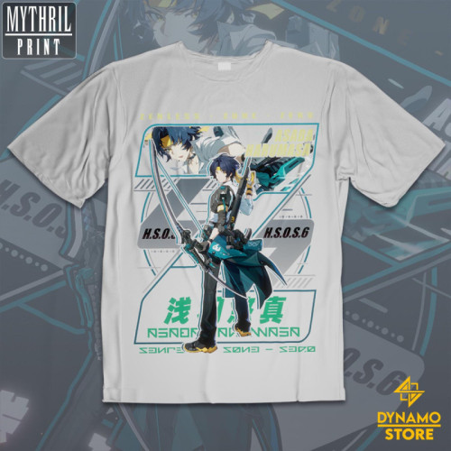 Asaba Harumasa  - Zenless Zone Zero - Polera - MYTHRIL PRINT
