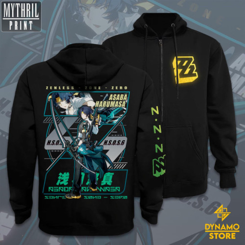 Asaba Harumasa  - Zenless Zone Zero - Poleron - MYTHRIL PRINT