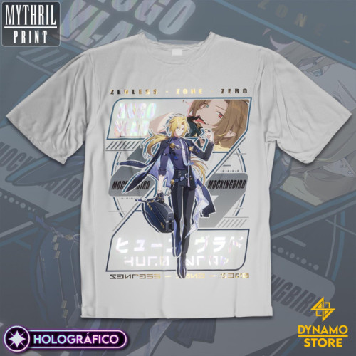 Hugo Vlad  - Zenless Zone Zero - Polera Holográfica - MYTHRIL PRINT