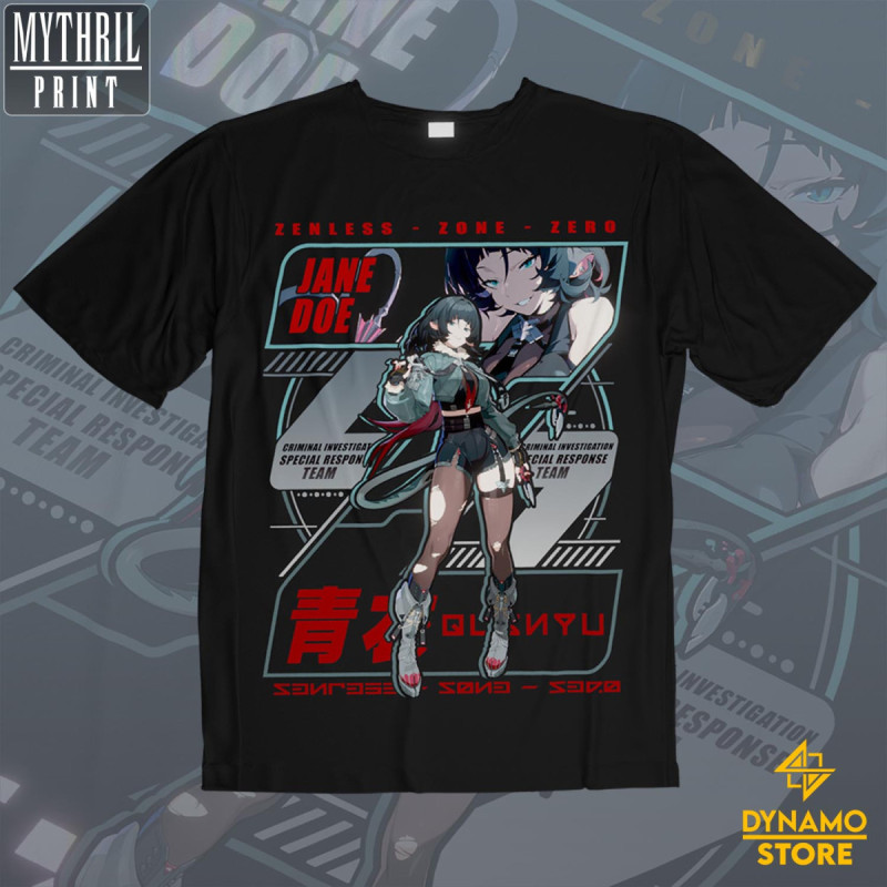 Jane Doe  - Zenless Zone Zero - Polera - MYTHRIL PRINT
