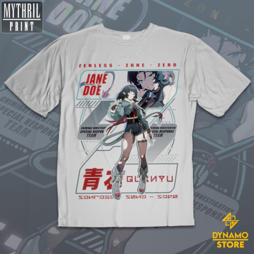 Jane Doe  - Zenless Zone Zero - Polera - MYTHRIL PRINT