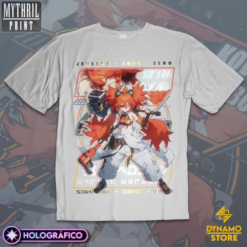 Koleda Belobog - Zenless Zone Zero - Polera Holográfica - MYTHRIL PRINT