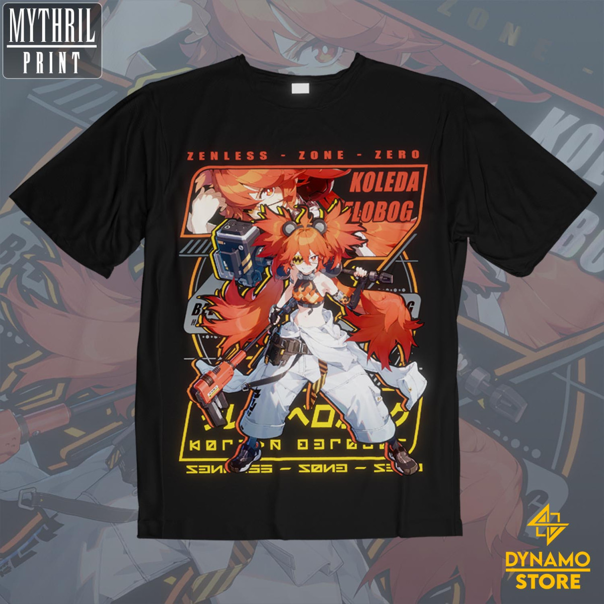 Koleda Belobog - Zenless Zone Zero - Polera - MYTHRIL PRINT