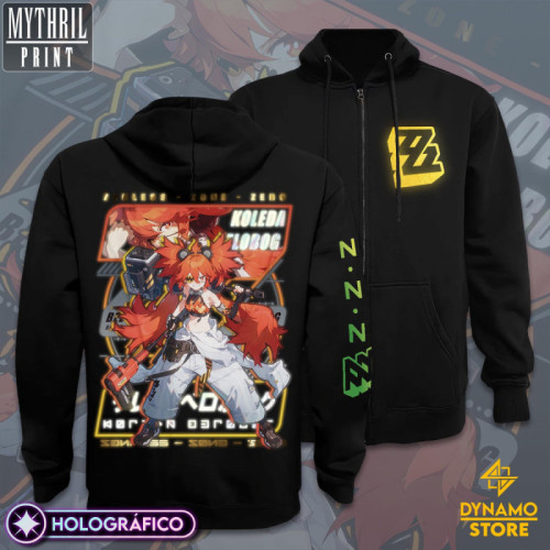 Koleda Belobog - Zenless Zone Zero - Poleron Holográfica - MYTHRIL PRINT