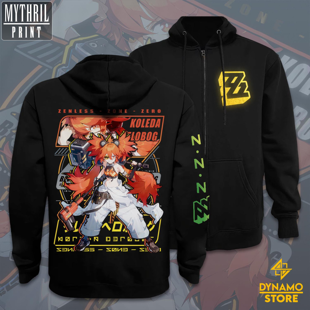 Koleda Belobog - Zenless Zone Zero - Poleron - MYTHRIL PRINT