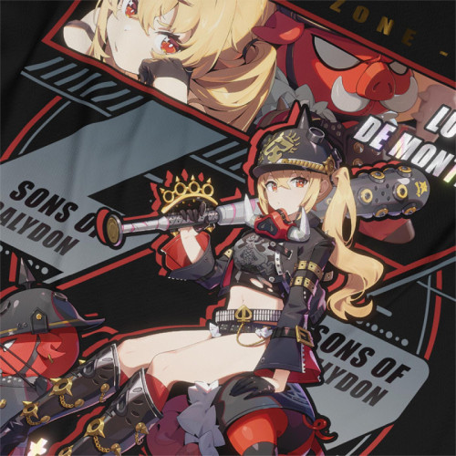 Luciana de Montefio  - Zenless Zone Zero - Polera Holográfica - MYTHRIL PRINT