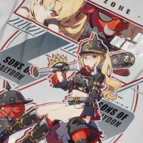 Luciana de Montefio  - Zenless Zone Zero - Polera Holográfica - MYTHRIL PRINT