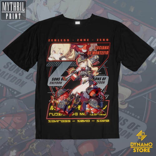 Luciana de Montefio  - Zenless Zone Zero - Polera - MYTHRIL PRINT