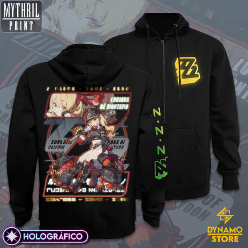 Luciana de Montefio  - Zenless Zone Zero - Poleron Holográfica - MYTHRIL PRINT