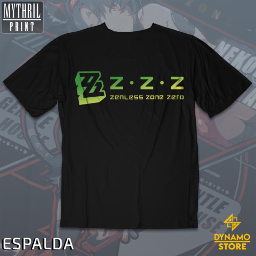 Nekomiya Maya - Zenless Zone Zero - Polera Holográfica - MYTHRIL PRINT