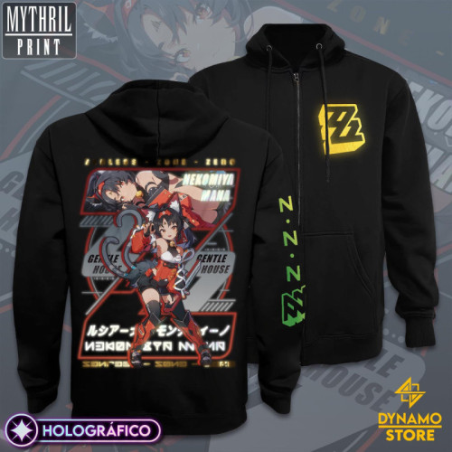 Nekomiya Maya - Zenless Zone Zero - Poleron Holográfica - MYTHRIL PRINT