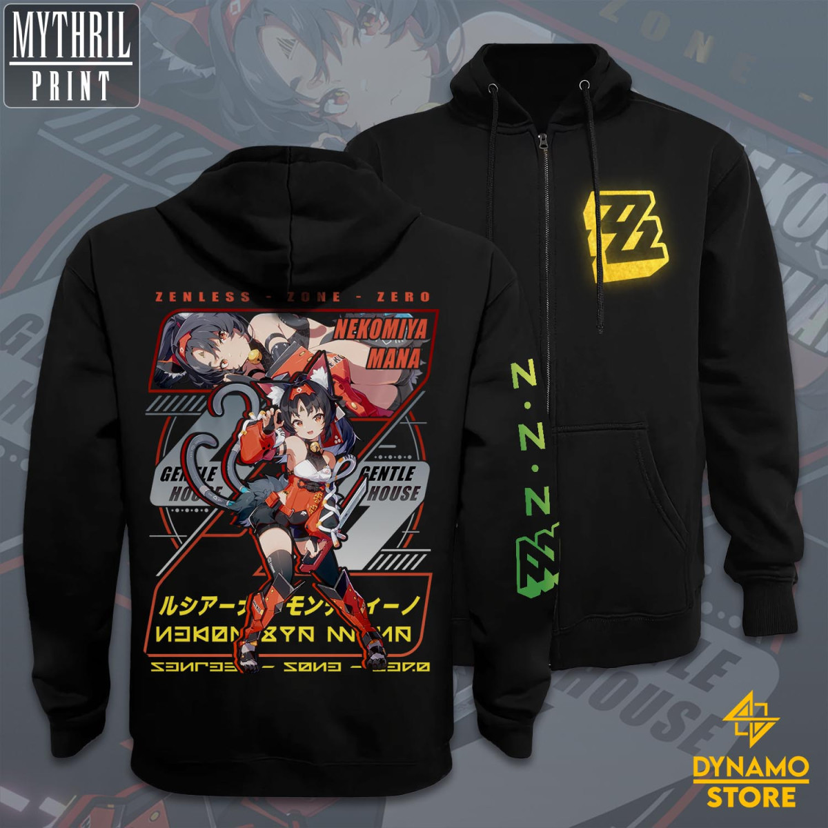 Nekomiya Maya - Zenless Zone Zero - Poleron - MYTHRIL PRINT