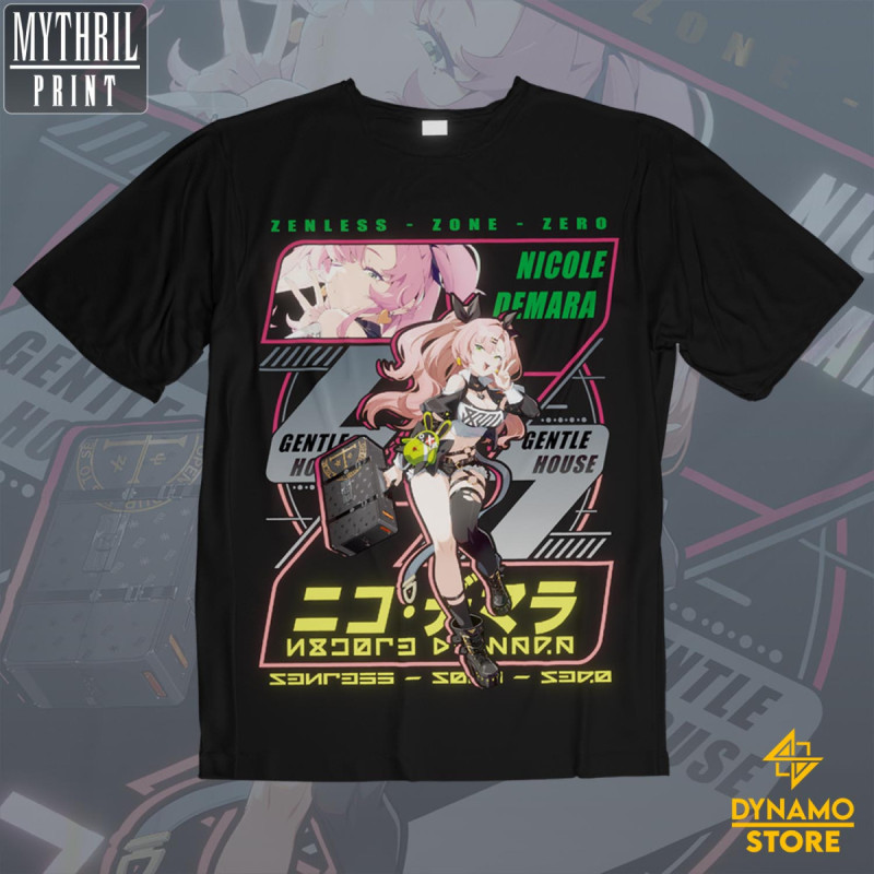 Nicole Demara  - Zenless Zone Zero - Polera - MYTHRIL PRINT
