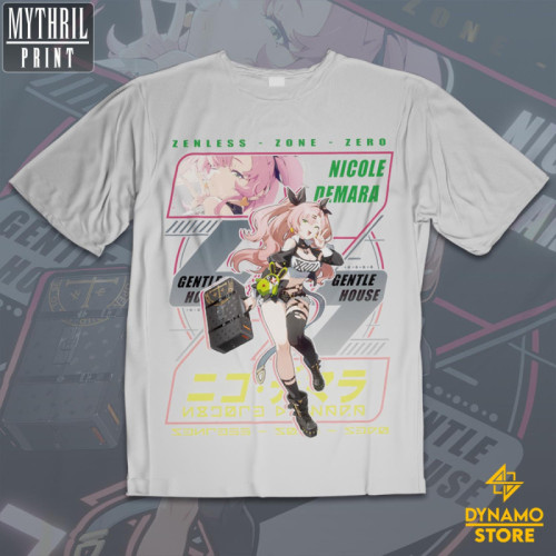 Nicole Demara  - Zenless Zone Zero - Polera - MYTHRIL PRINT
