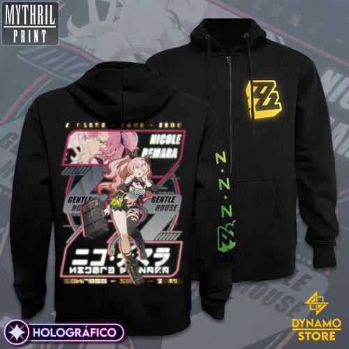 Nicole Demara  - Zenless Zone Zero - Poleron Holográfica - MYTHRIL PRINT