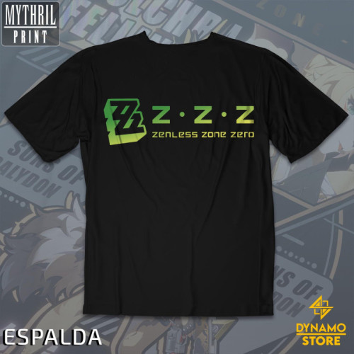 Pulchra Fellini  - Zenless Zone Zero - Polera Holográfica - MYTHRIL PRINT