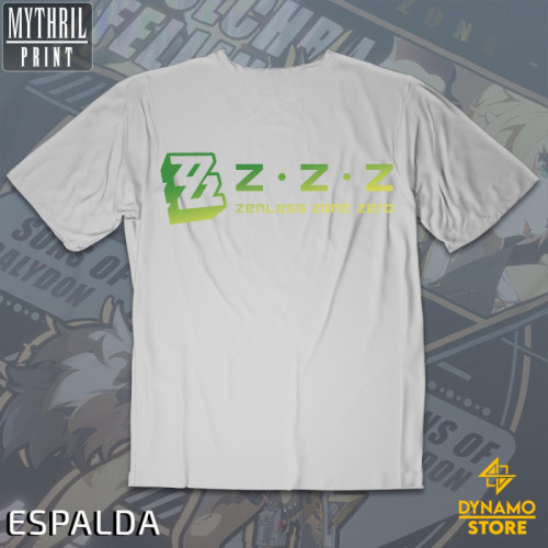 Pulchra Fellini  - Zenless Zone Zero - Polera Holográfica - MYTHRIL PRINT