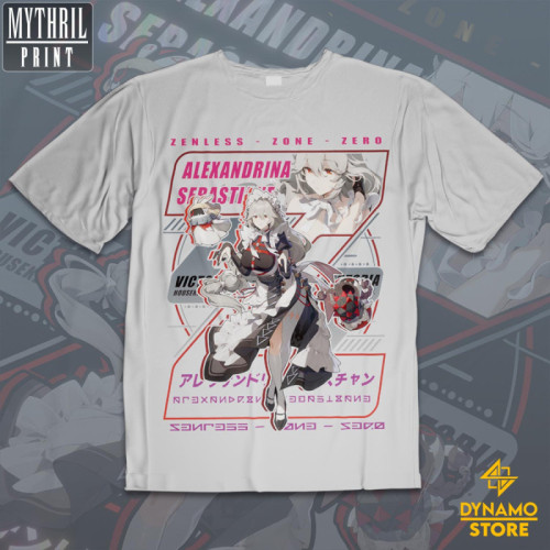 Alexandrina Sebastiane  - Zenless Zone Zero - Polera - MYTHRIL PRINT