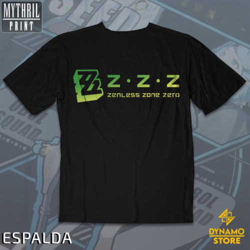 Seed  - Zenless Zone Zero - Polera Holográfica - MYTHRIL PRINT