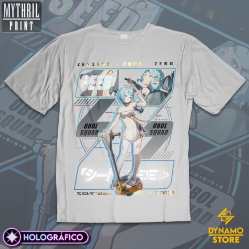 Seed  - Zenless Zone Zero - Polera Holográfica - MYTHRIL PRINT