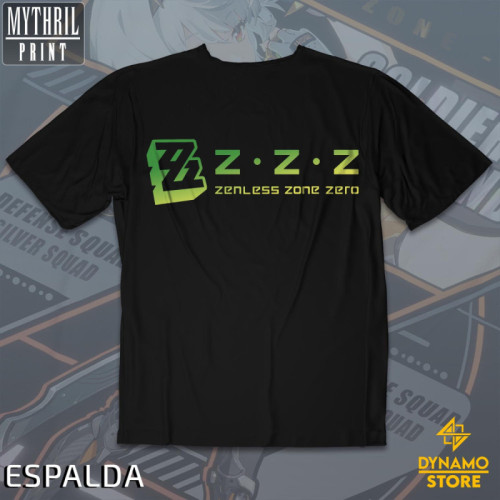 Soldier 0 - Anby  - Zenless Zone Zero - Polera Holográfica - MYTHRIL PRINT