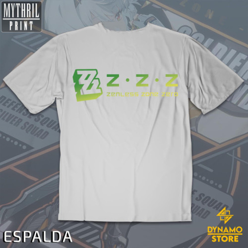 Soldier 0 - Anby  - Zenless Zone Zero - Polera Holográfica - MYTHRIL PRINT