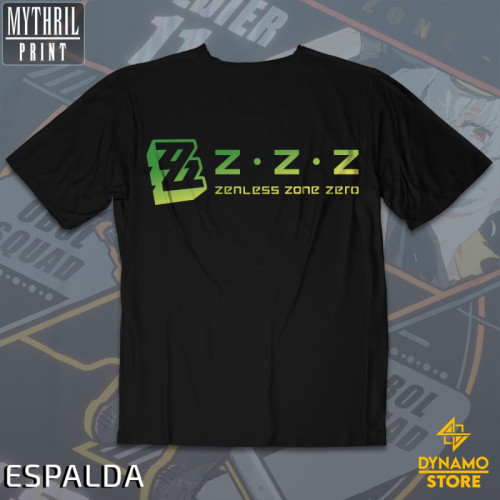 Soldier 11 - Zenless Zone Zero - Polera Holográfica - MYTHRIL PRINT